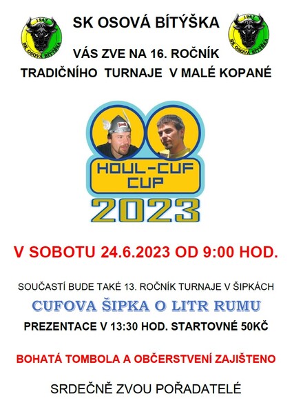 Pozvánka na Houl-Cuf Cup