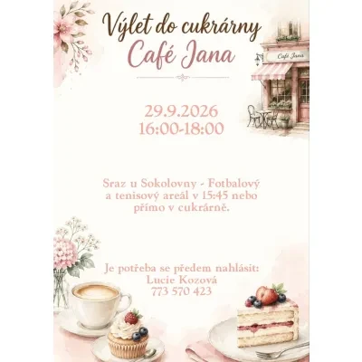 Výlet do cukrárny Café Jana