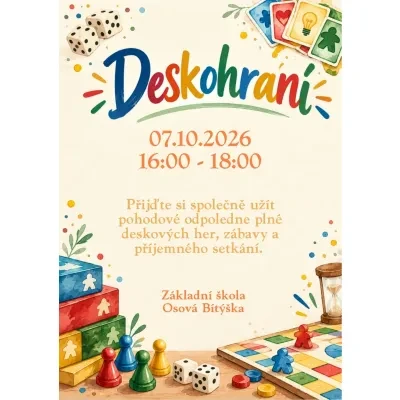 Deskohraní