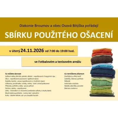 Sbírka použitého ošacení