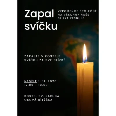 Zapalte svíčku za své blízké