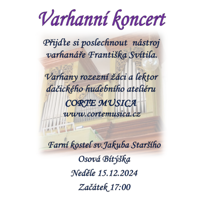 Varhanní koncert