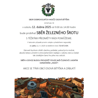 Sběr železného šrotu
