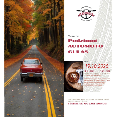 Podzimní auto moto guláš